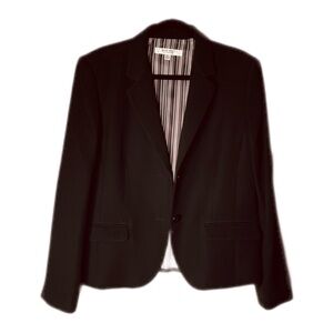 Nine West Black Blazer Tailored Suit Jacket